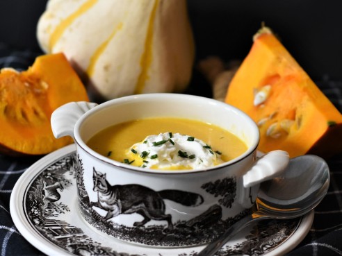 dýňový krém - recept na lahodnou polévku