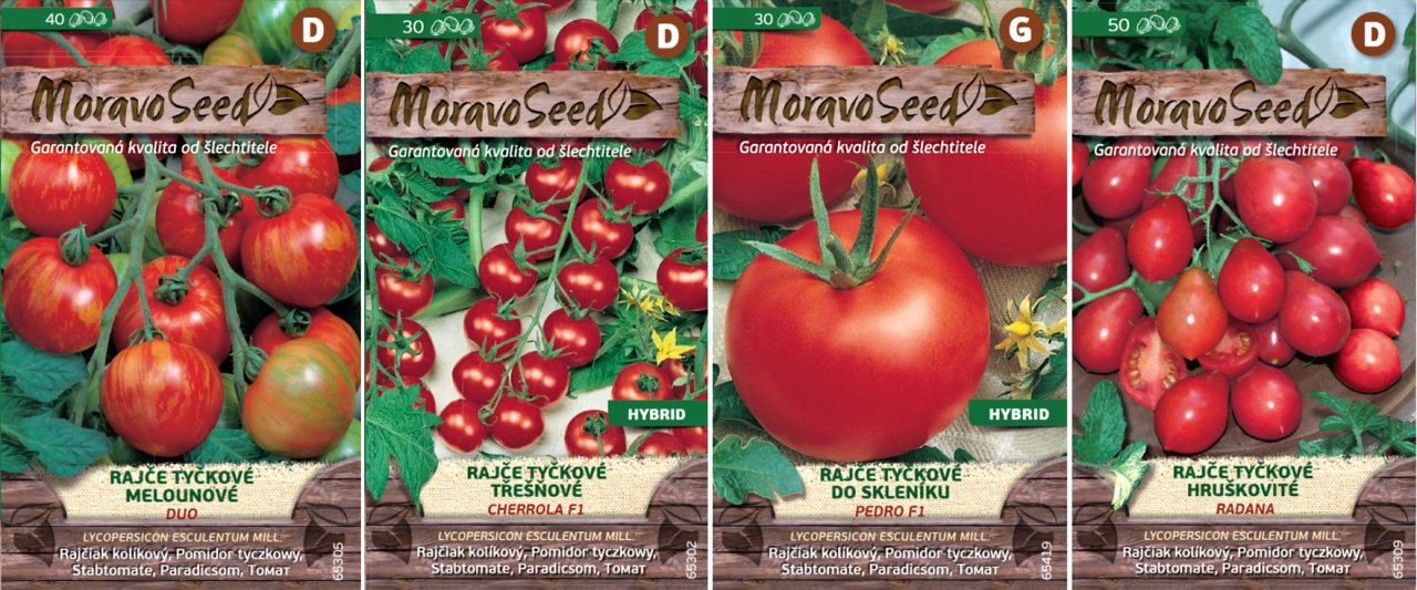 semínka rajčat od firmy Moravoseed