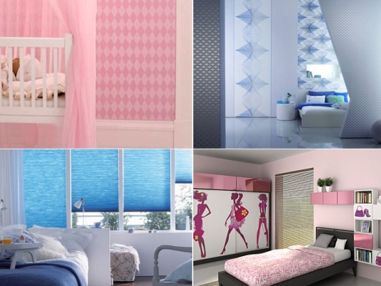Barva roku 2016 - pudrově růžová Rose Quartz a modrá barva Baby blue Serenity
