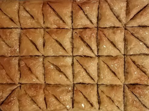 Rychlá baklava z listového těsta