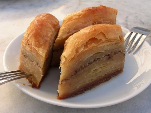 Tradiční řecká baklava